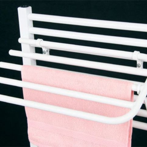 AQUALINE - Sušák 4 ručníků na otopná tělesa s rovnými trubkami IL/EL, bílá (25-01-SV450) - Favi.cz