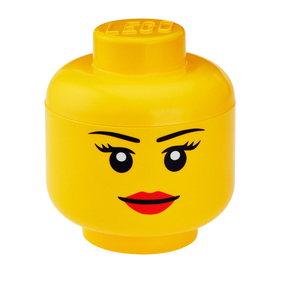 Úložný panáček LEGO® Girl, ⌀ 16,3 cm - Bonami.cz