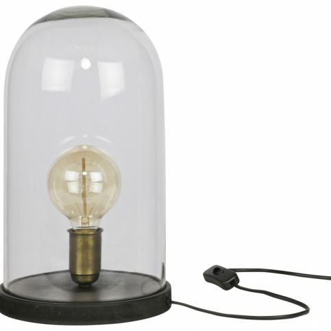 Retro stolní lampa Magnus, černá dee:800557-Z Hoorns - Designovynabytek.cz
