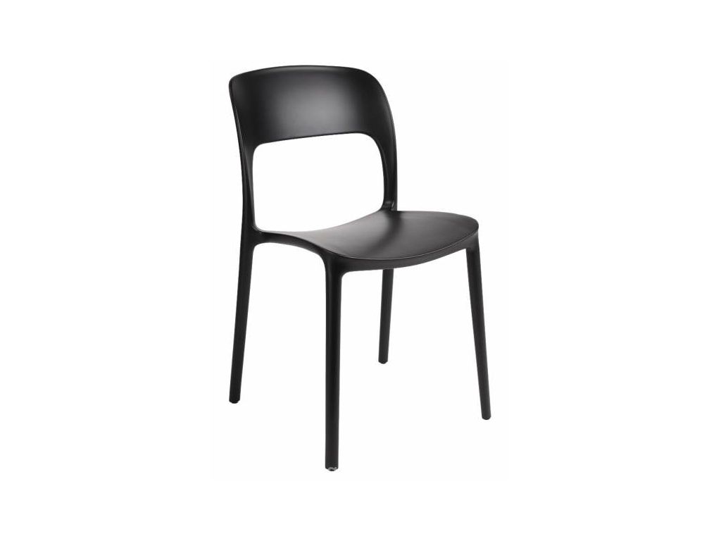 Jídelní židle Flexi černá  - 96design.cz