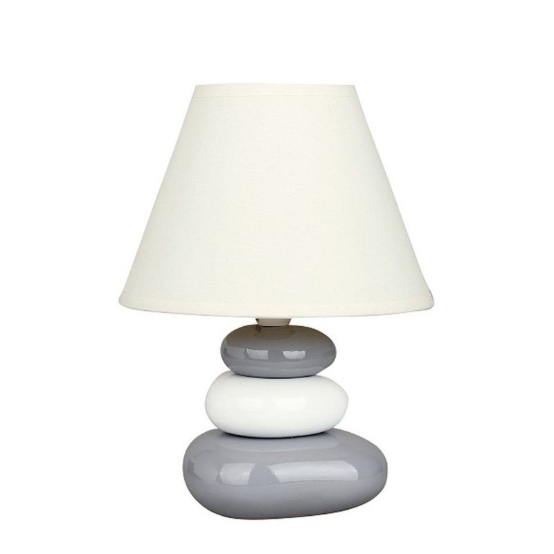 Rabalux 4948 SALEM - Keramická lampička na noční stolek s krémovým textilním stínidlem, 1x E14 - Favi.cz