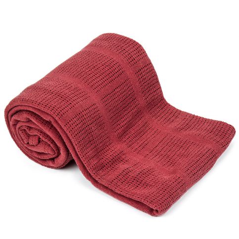 VOG Bavlněná deka červená, 150 x 200 cm - 4home.cz