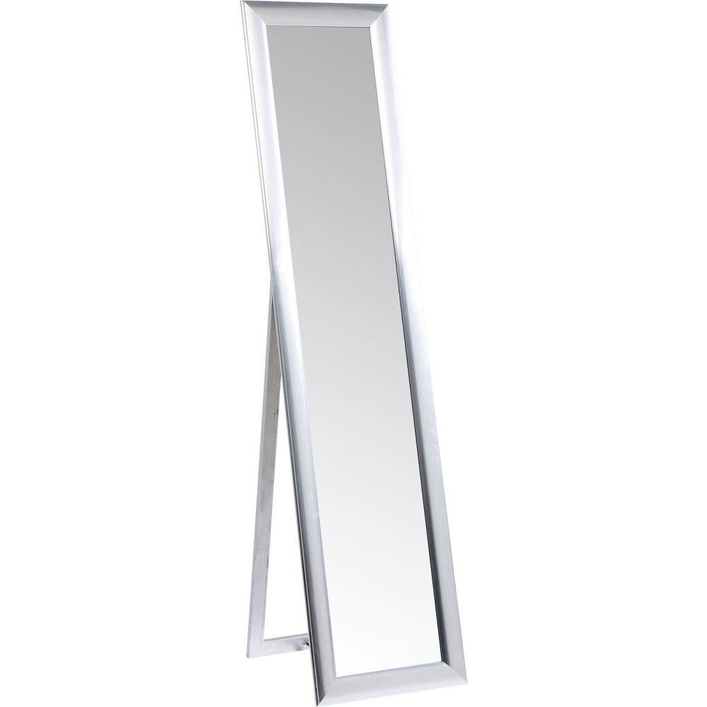 Volně stojící zrcadlo ve stříbrné barvě Kare Design Modern Living, výška 170 cm - Bonami.cz