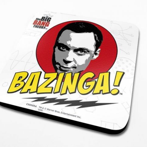 Podtácek The Big Bang Theory (Teorie velkého třesku) - Bazinga - Favi.cz
