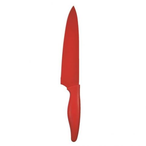 Červený nepřilnavý nůž JOCCA Chef Knife, 20 cm - Bonami.cz