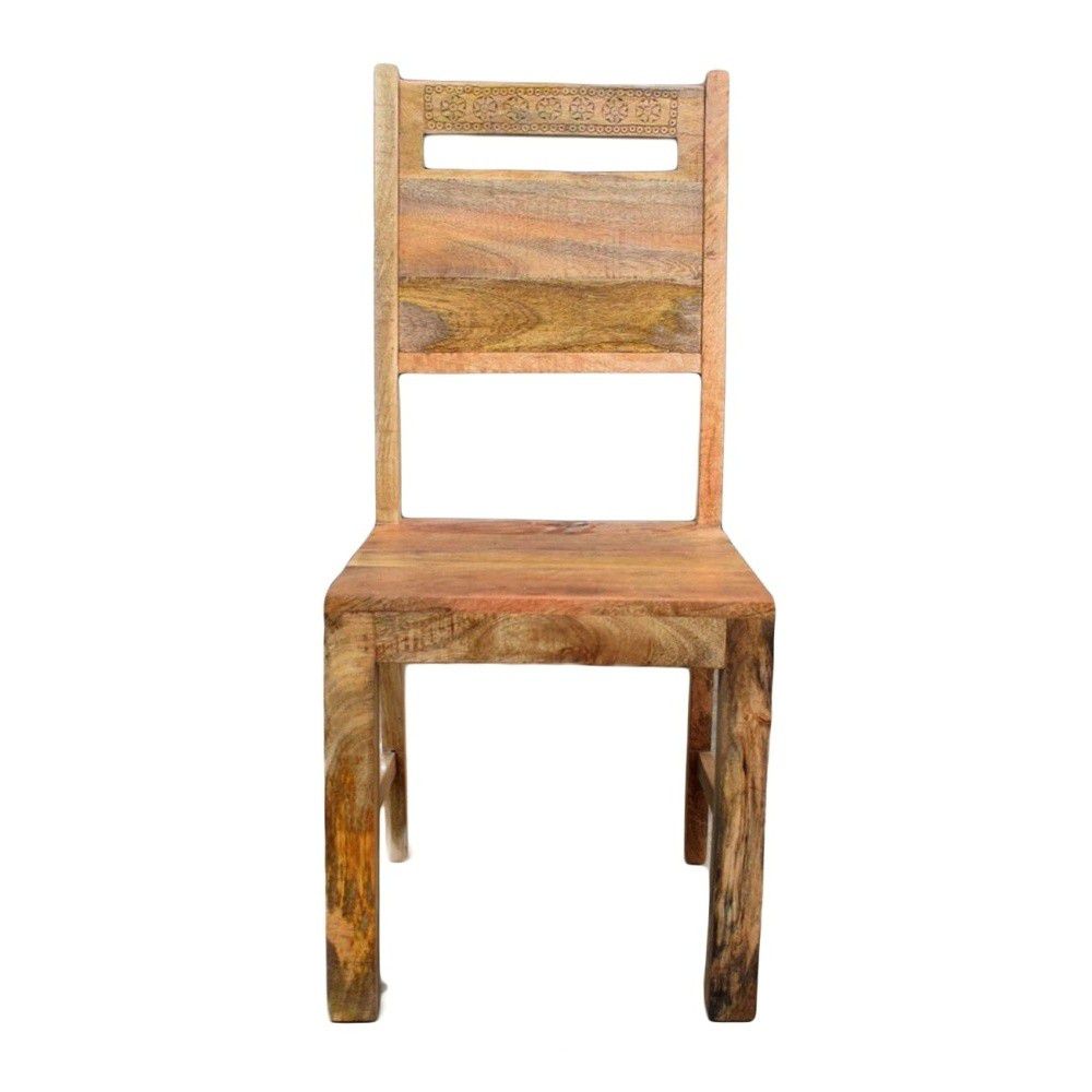 Židle z masivního mangového dřeva Massive Home Ella - Bonami.cz