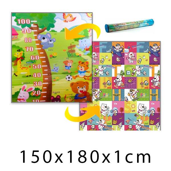 Forclaire Dětský pěnový koberec - Piknik + medvídci 150x180x1cm - ATAN Nábytek