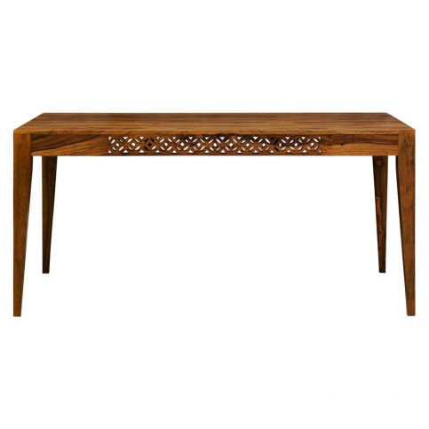 Jídelní stůl z masivního palisandrového dřeva Massive Home Rosie, 90 x 140 cm - Bonami.cz