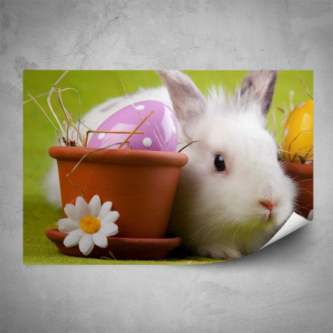 Plakát - Velikonoční králíček (60x40 cm) - PopyDesign - Popydesign