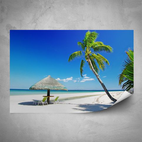 Plakát - Dovolená na pláži (60x40 cm) - PopyDesign - Popydesign