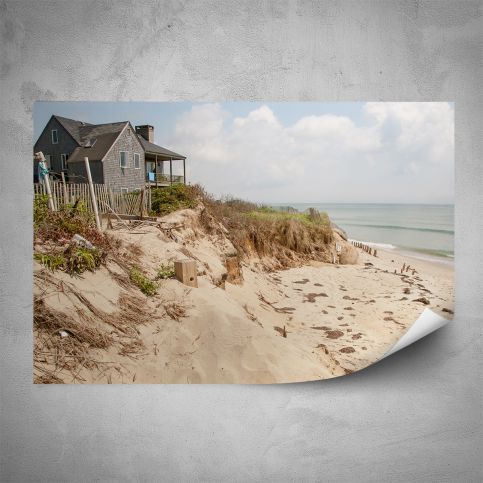 Plakát - Dům na pláži (60x40 cm) - PopyDesign - Popydesign