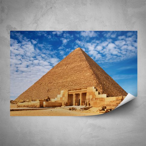 Plakát - Egyptská pyramida (60x40 cm) - PopyDesign - Popydesign