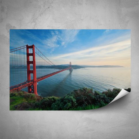 Plakát - Golden Gate (60x40 cm) - PopyDesign - Popydesign