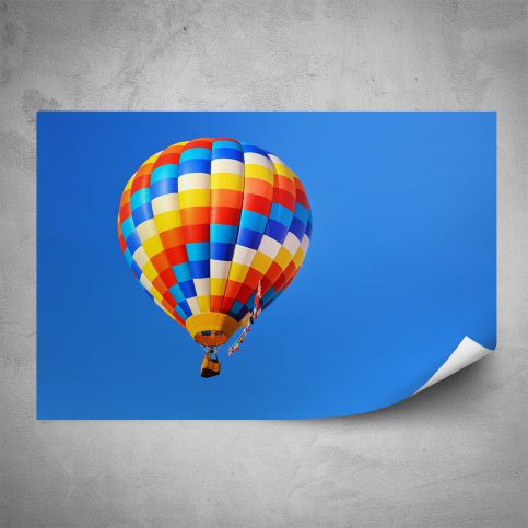 Plakát - Horkovzdušný balón (60x40 cm) - PopyDesign - Popydesign