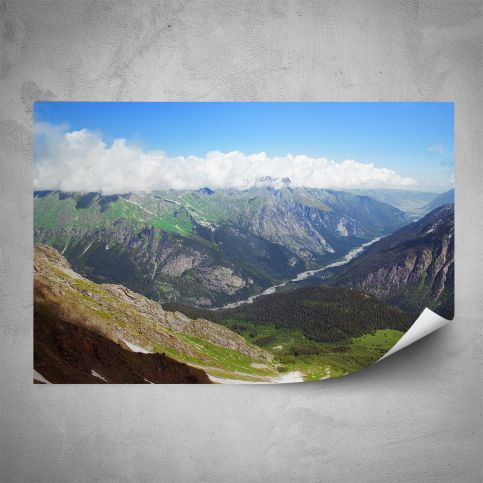 Plakát - Horská krajina 2 (60x40 cm) - PopyDesign - Popydesign