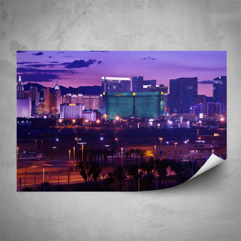 Plakát - Las Vegas v noci (60x40 cm) - PopyDesign - Popydesign