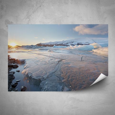 Plakát - Ledové kry (60x40 cm) - PopyDesign - Popydesign