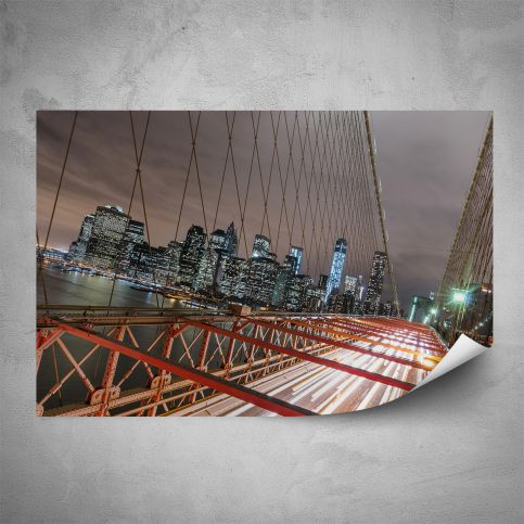 Plakát - Manhattan v noci (60x40 cm) - PopyDesign - Popydesign