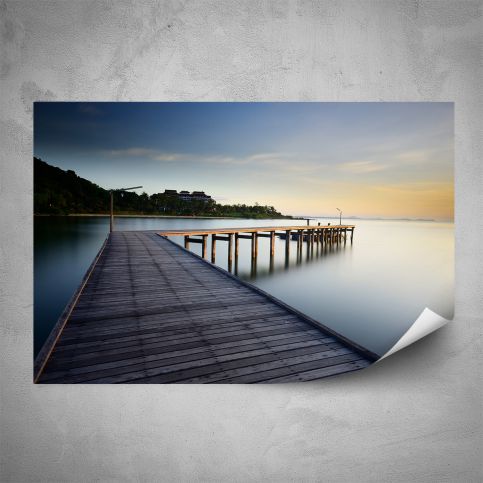 Plakát - Molo na jezeře (60x40 cm) - PopyDesign - Popydesign