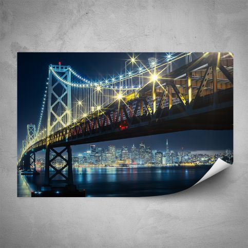 Plakát - Most Golden Gate (60x40 cm) - PopyDesign - Popydesign