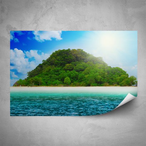 Plakát - Neobydlený ostrov (60x40 cm) - PopyDesign - Popydesign
