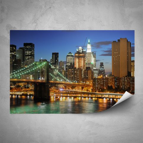 Plakát - Noční New York (60x40 cm) - PopyDesign - Popydesign