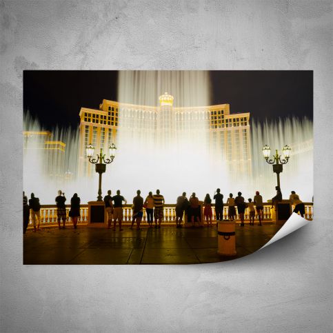 Plakát - Noční Vegas (60x40 cm) - PopyDesign - Popydesign