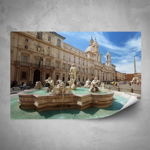 Plakát - Piazza Navona (60x40 cm) - PopyDesign - Popydesign