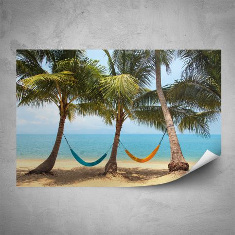 Plakát - Plážová pohoda (60x40 cm) - PopyDesign - Popydesign