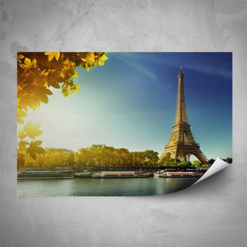 Plakát - Podzimní Paříž (60x40 cm) - PopyDesign - Popydesign