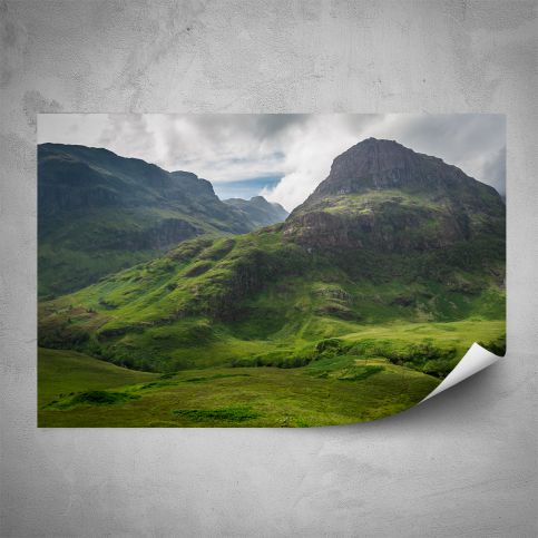 Plakát - Pohled na hřebeny hor (60x40 cm) - PopyDesign - Popydesign