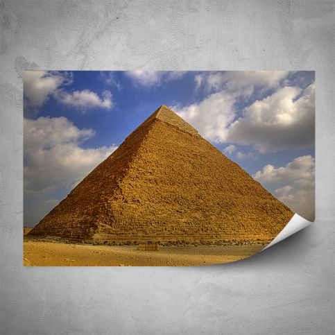 Plakát - Pohled na pyramidu (60x40 cm) - PopyDesign - Popydesign