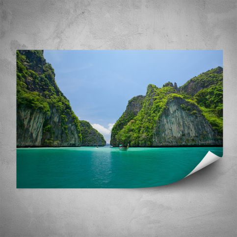 Plakát - Průplav mezi skalami (60x40 cm) - PopyDesign - Popydesign