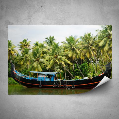 Plakát - Rybářská loď (60x40 cm) - PopyDesign - Popydesign