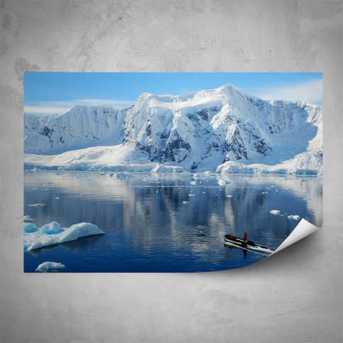 Plakát - Tající ledovec (60x40 cm) - PopyDesign - Popydesign