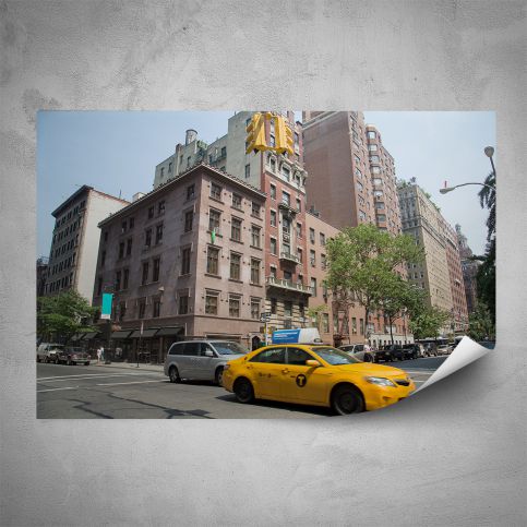 Plakát - Žluté taxi (60x40 cm) - PopyDesign - Popydesign