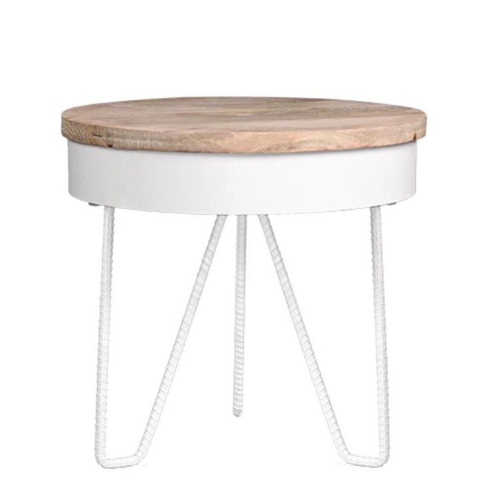 LABEL51 odkládací stolek SARAN bílý Color: White - iodesign.cz
