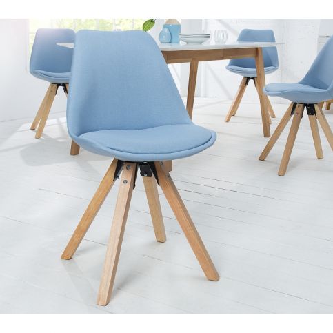 INV Jídelní židle Epsi Tessile modrá - Design4life