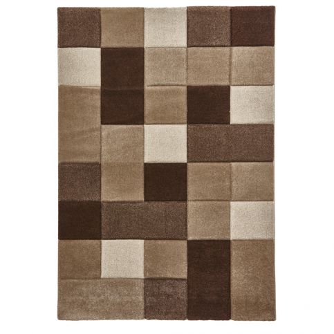 Béžovohnědý koberec Think Rugs Brooklyn, 120 x 170 cm - Bonami.cz