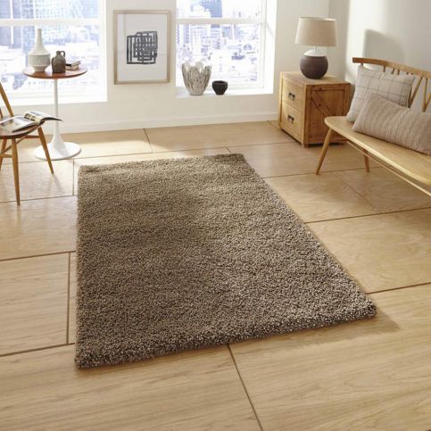 Světle hnědý koberec Think Rugs Loft, 120 x 170 cm - Bonami.cz