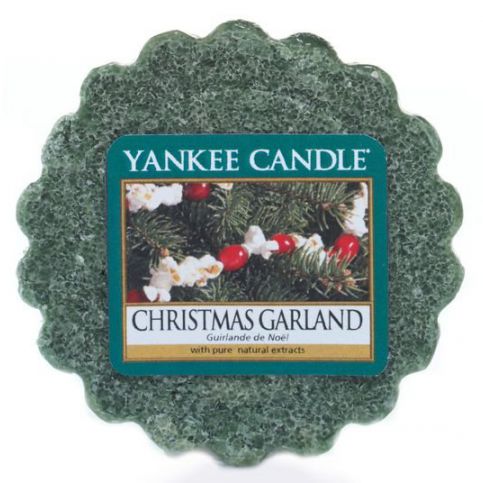 Yankee Candle - vonný vosk Christmas Garland (Christmas Garland je opravdovou vánoční klasikou. Zele - Favi.cz
