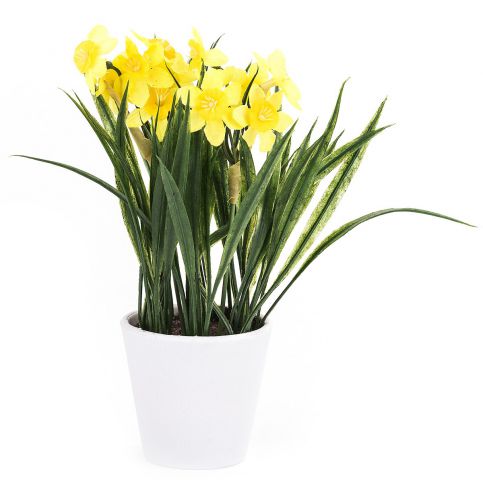 Umělá květina Narcis žlutá - 4home.cz