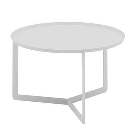 Bílý konferenční stolek MEME Design Round, Ø 60 cm - Bonami.cz