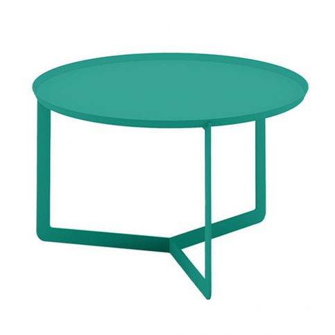 Zelený příruční stolek MEME Design Round, Ø 60 cm - Bonami.cz