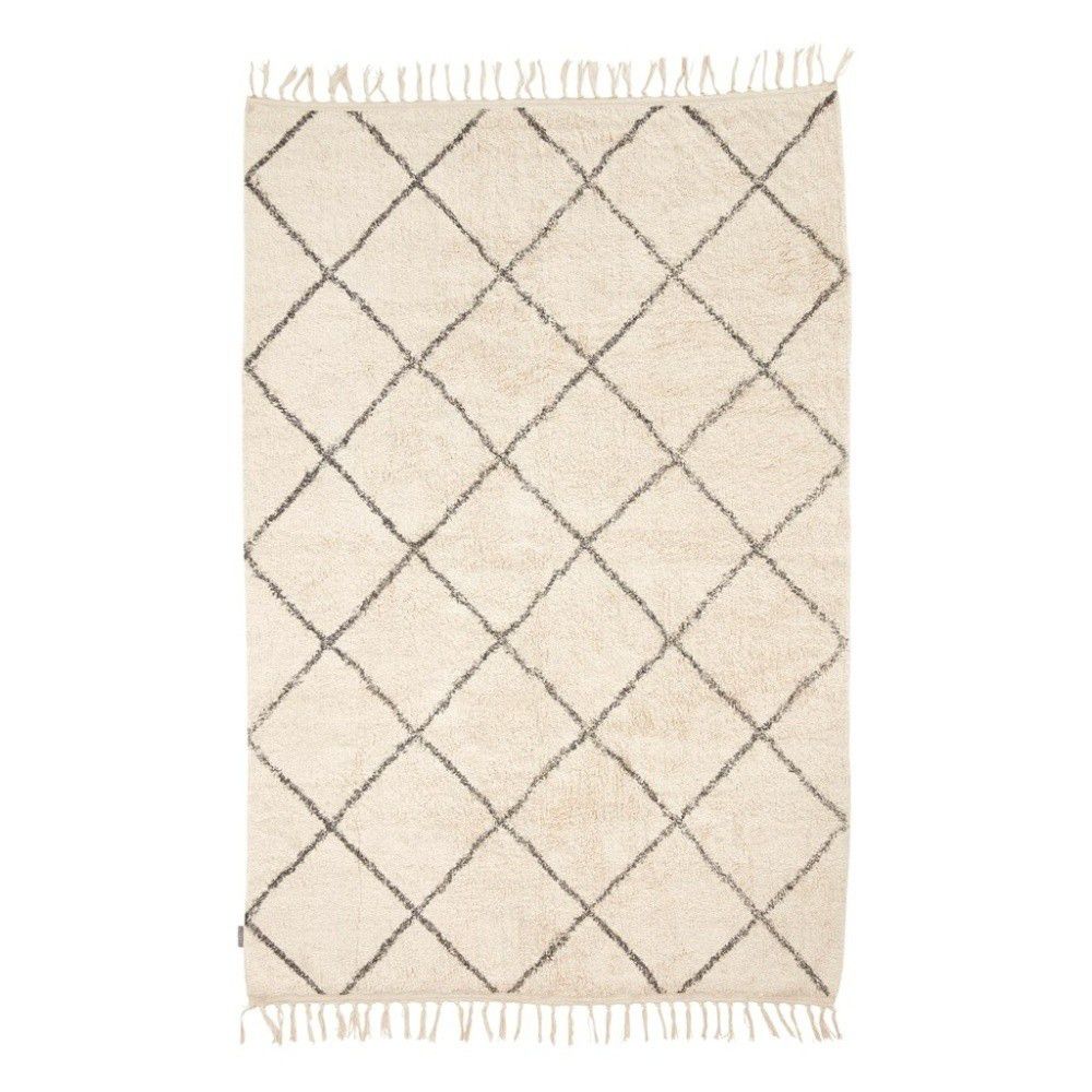 Bavlněný koberec Hübsch Rhomb, 120 x 180 cm - Bonami.cz
