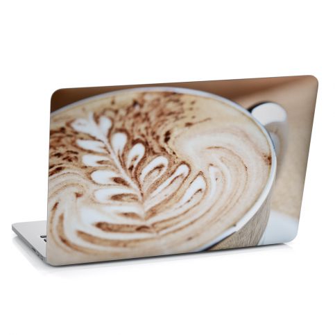 Samolepka na notebook - Detail kávy (29x20 cm) - PopyDesign - Popydesign