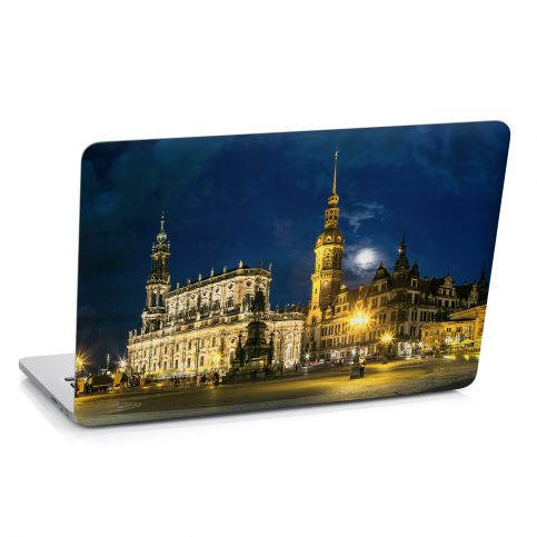 Samolepka na notebook - Noční město (29x20 cm) - PopyDesign - Popydesign