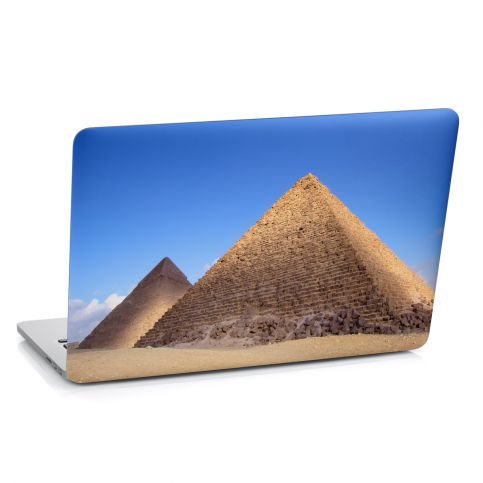Samolepka na notebook - Pyramidy (29x20 cm) - PopyDesign - Popydesign