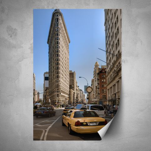 Plakát - Doprava v New Yorku (80x120 cm) - PopyDesign - Popydesign
