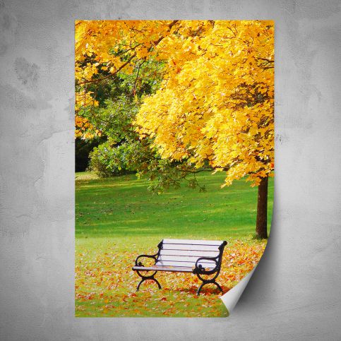 Plakát - Podzimní park (80x120 cm) - PopyDesign - Popydesign